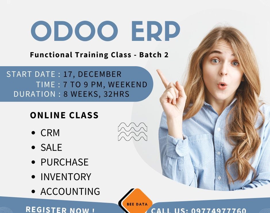  Odoo ERP Functional Training Class – Batch 2￼