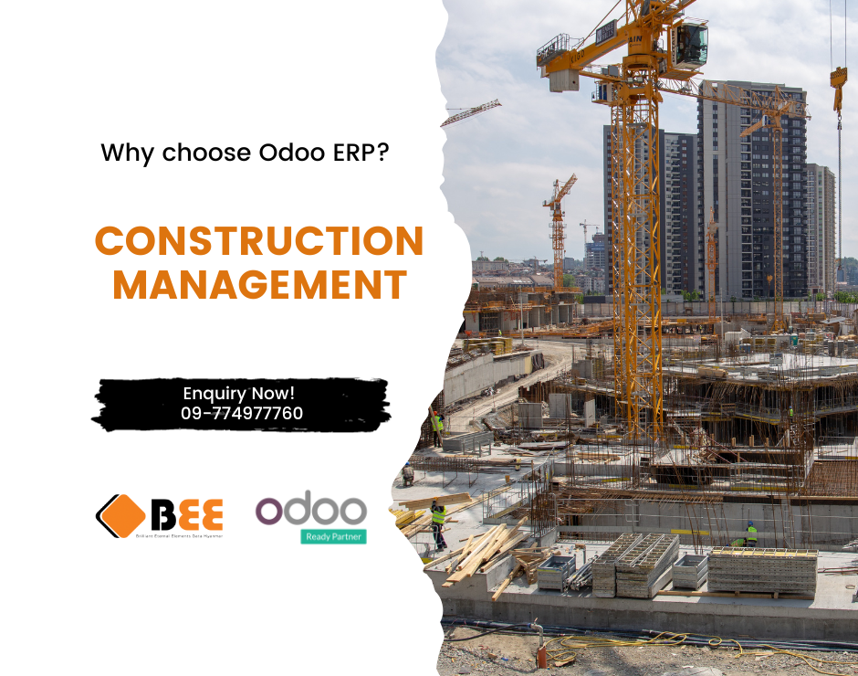  Odoo ERP Construction Management